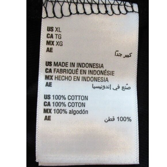 Karen Scott Women's 100% Cotton Knit Cuffed-Short-Sleeve Dress, Black, XL - Picture 6 of 7